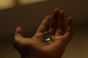 Photo opal glass light