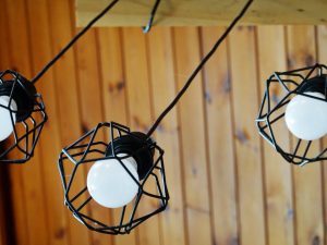 Photo industrial pendant lamp